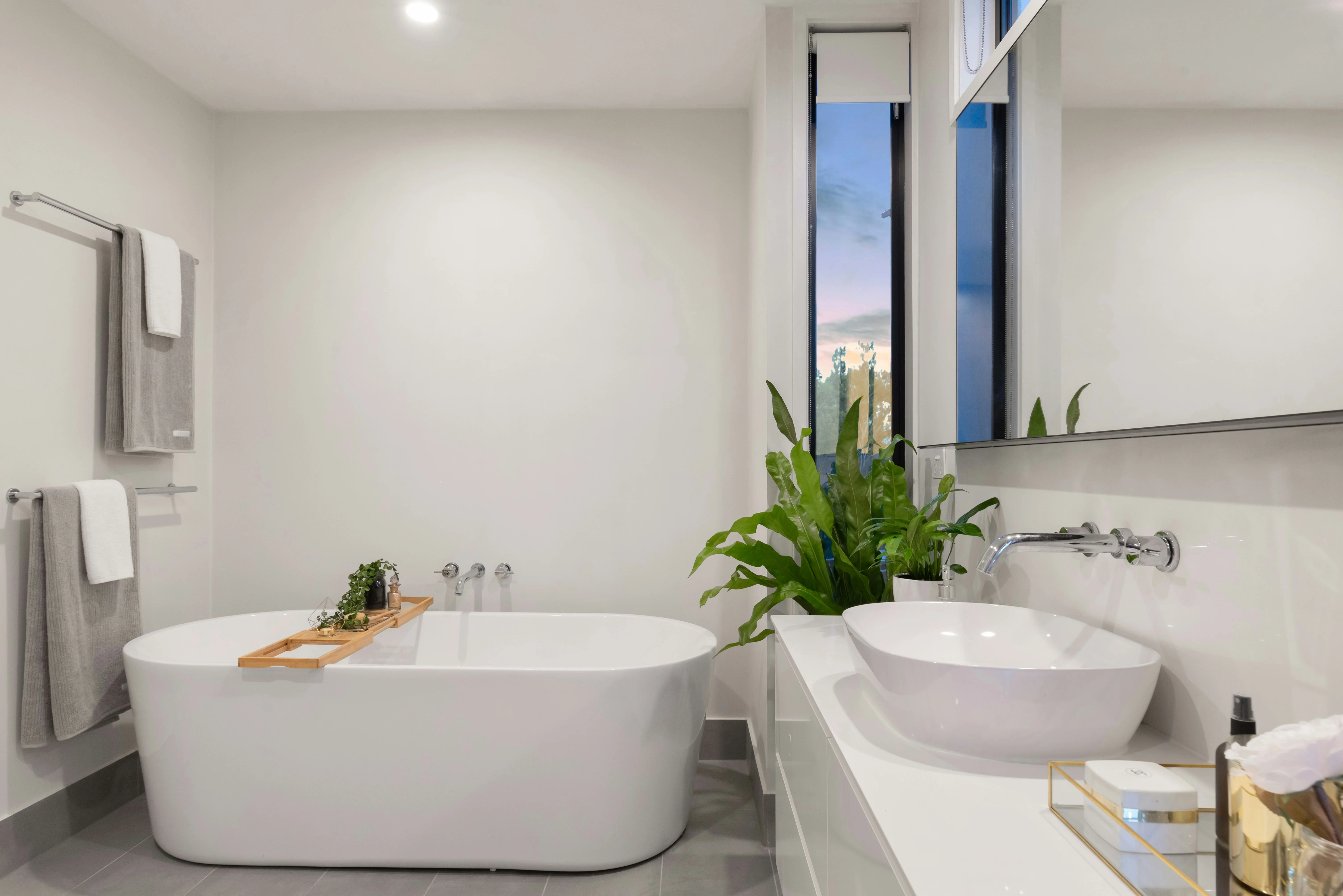 Modern bathroom interior
